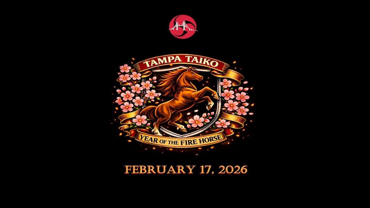 Tampa Taiko Year of the Fire Horse Live in Tampa, Florida, USA, on February 17, 2026