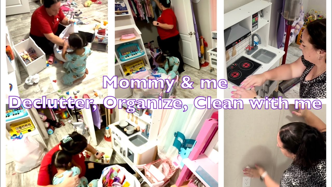 MOMMY & ME .! CLEANING MOTIVATION || ORGANIZATION || DECLUTTER || SPEED CLEAN || 2025 