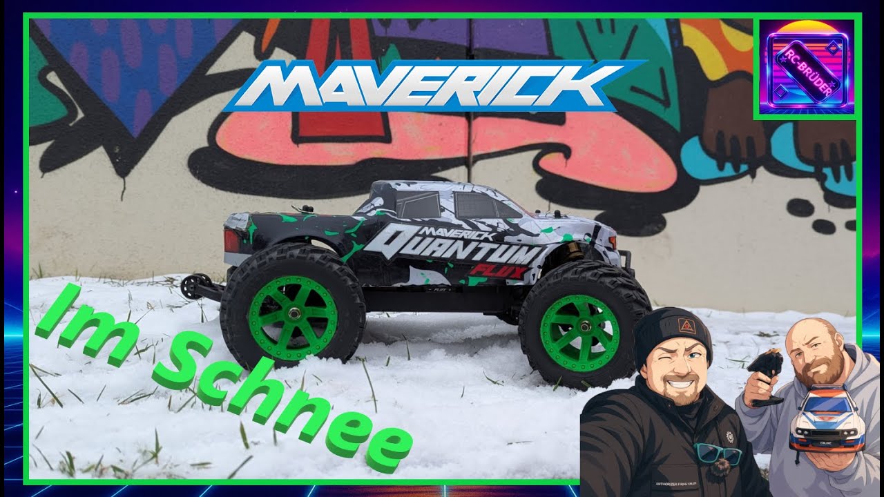 Der Maverick Quantum Flux Nach Unfall noch Fahrtüchtig im Schnee