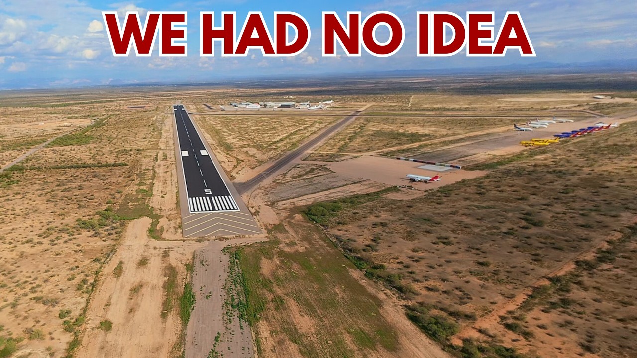What's Really Going On at This Forgotten Arizona Airfield | Coolidge Municipal Airport (P08)
