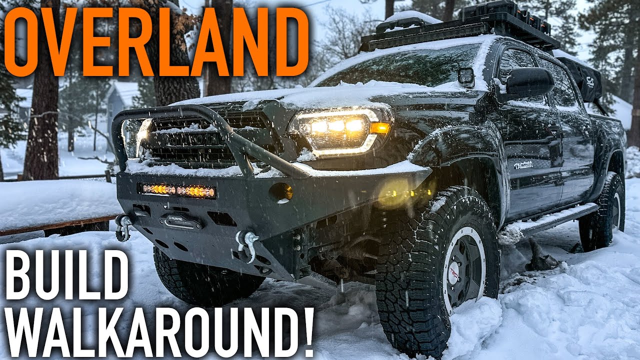 TRAIL READY! Alpine Tactics 2nd Gen Tacoma Overland Build