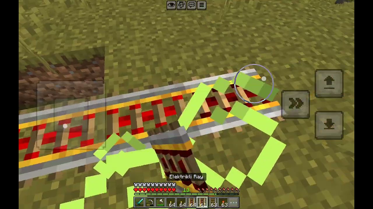 Minecraft keşio oraya doğru yol yaptım