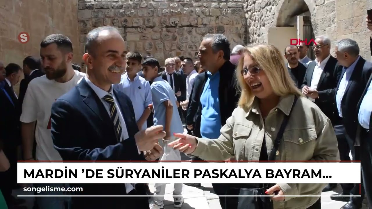 MARDİN 'de Süryaniler, Paskalya Bayramı'nı kutladı