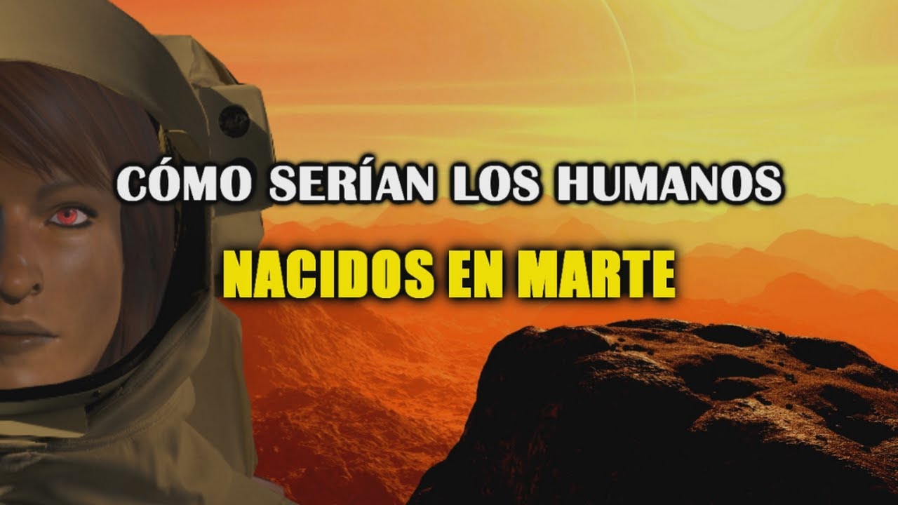 C&oacute;mo serian los humanos si hubiesen evolucionado en Marte