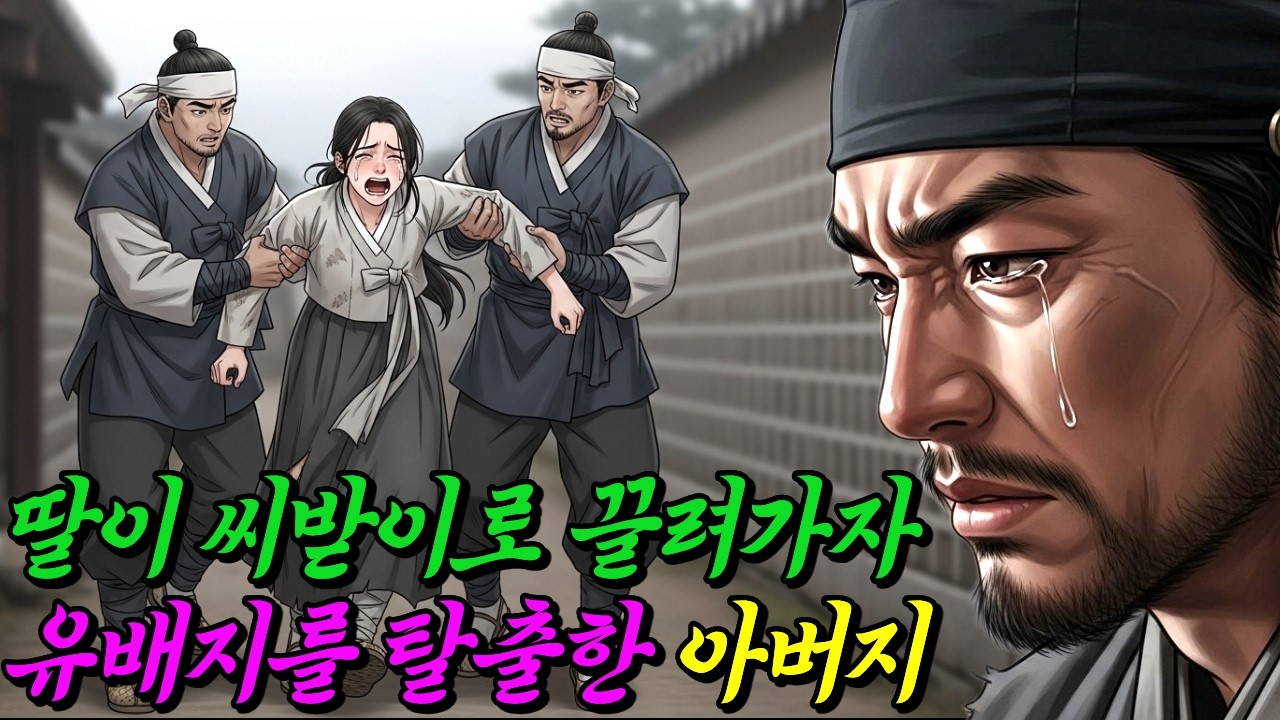 누명쓰고 유배간 조선제일검 몇년후 딸이 씨받이로 끌려가자 유배지를 탈출한 아버지. 야담 | 전설 | 설화 | 옛날이야기 | 오디오북 | 민담