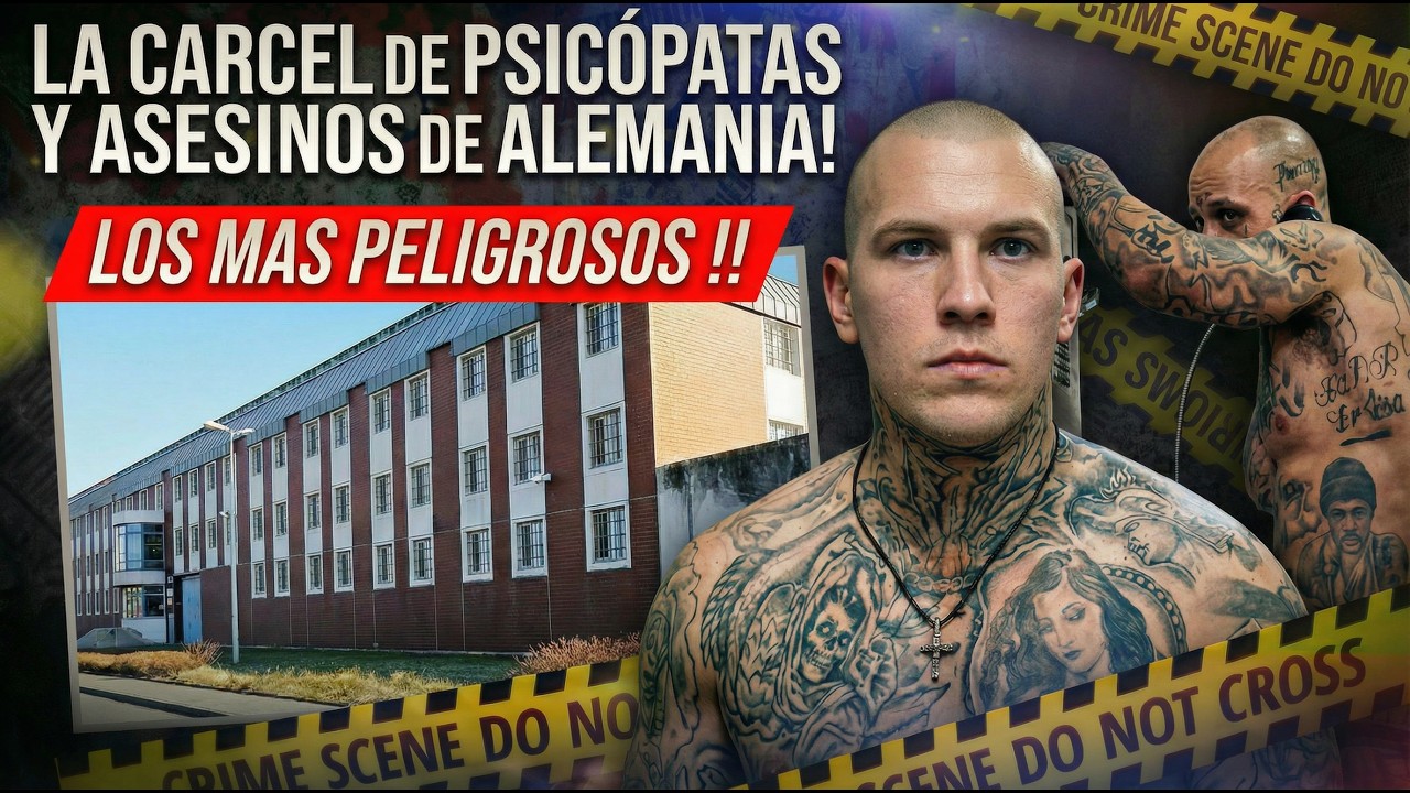 INCREIBLE! ASÍ VIVE UN PRESO EN UNA CARCEL ALEMANA DE MÁXIMA SEGURIDAD! AACHEN!