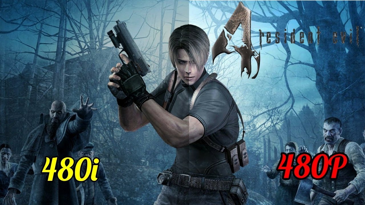 Resident Evil 4 (PS2) 480i VS 480p
