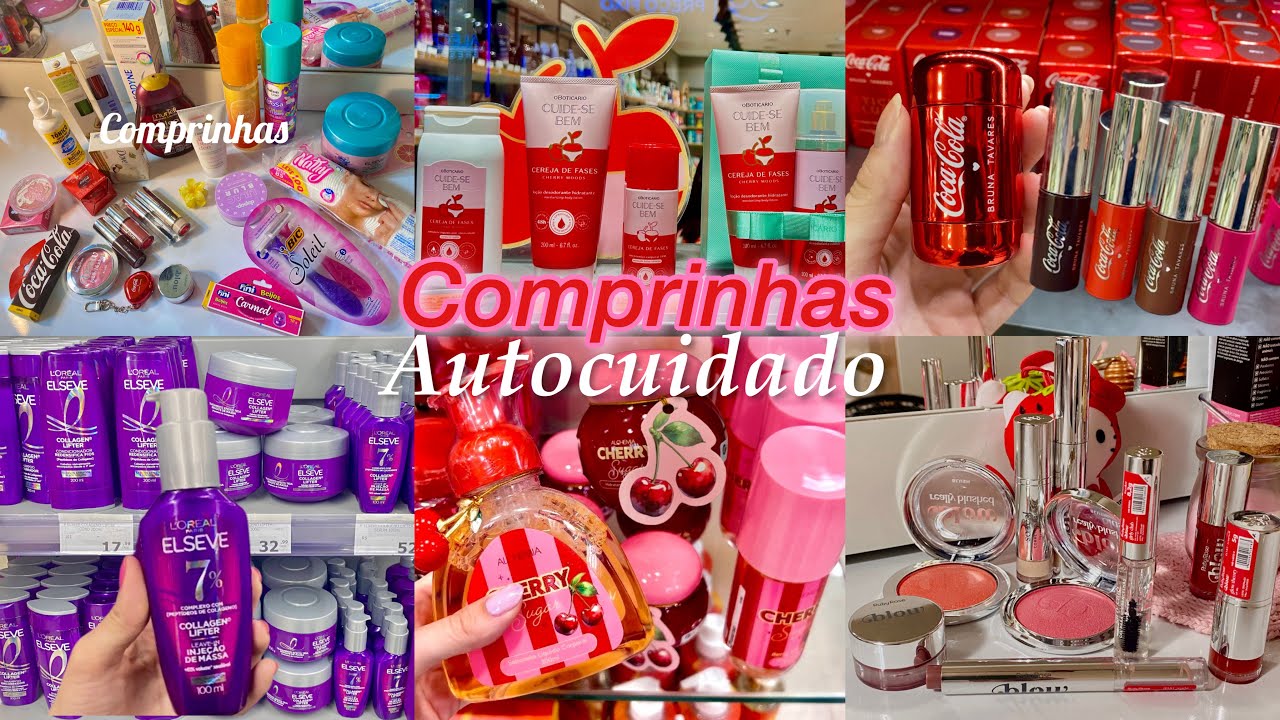 COMPRINHAS DE AUTOCUIDADO🍒|#comprinhas#autocuidado#beleza#maquiagem