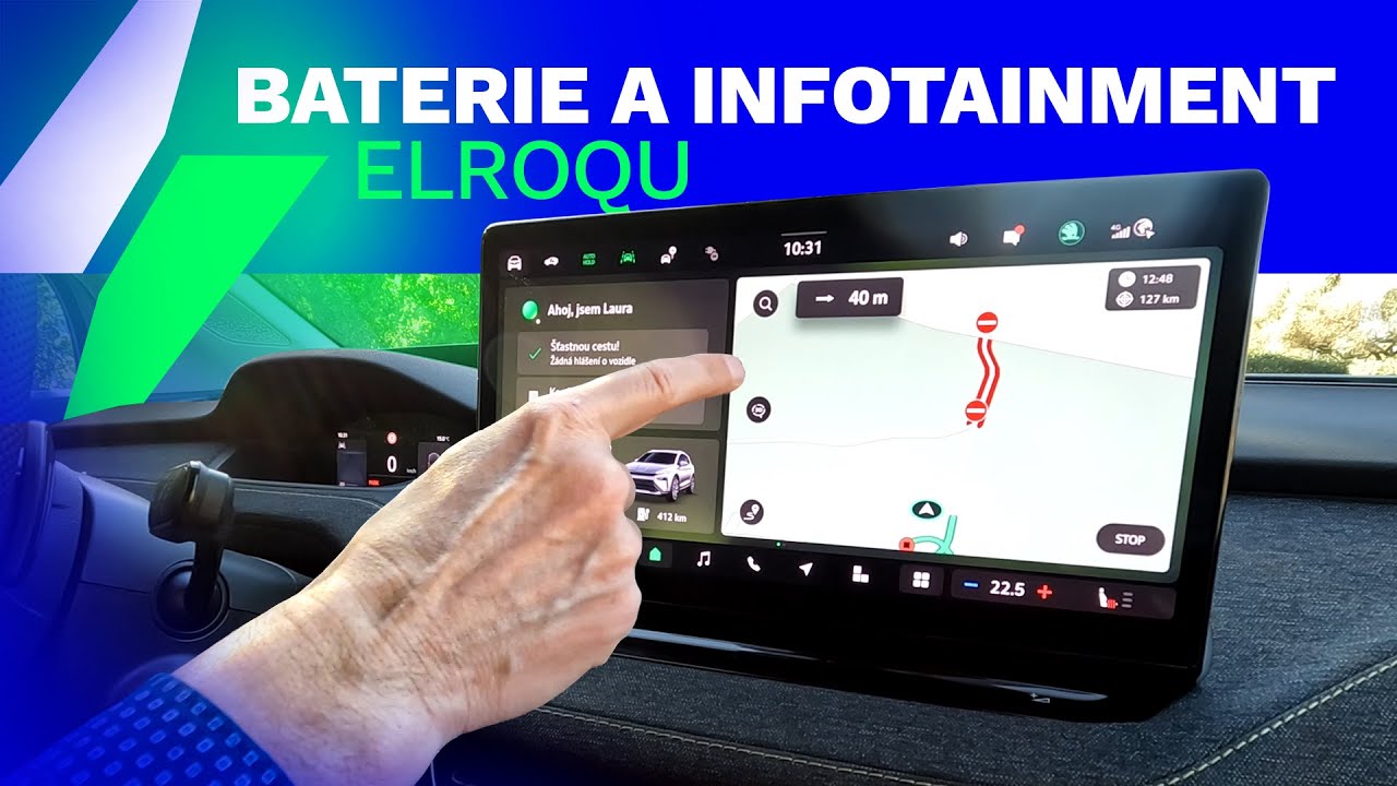Škoda Elroq | Baterie a infotainment kompaktní elektrické novinky | Jan Staněk | Electro Dad # 758