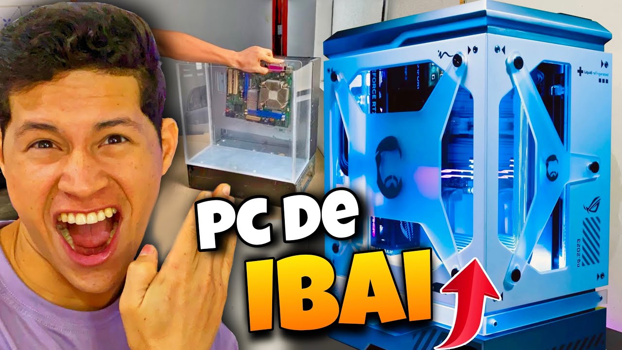 Fabriqu&eacute; la Pc de Ibai con articulos de la CACHINA de TACORA Part 1/2