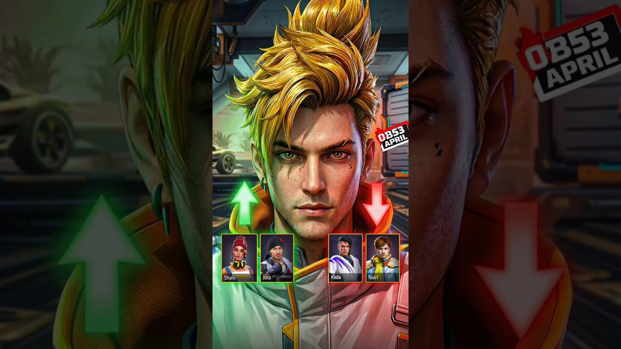OB53 Character Skills!! ⚠️🚫 #freefire #shortsfeed