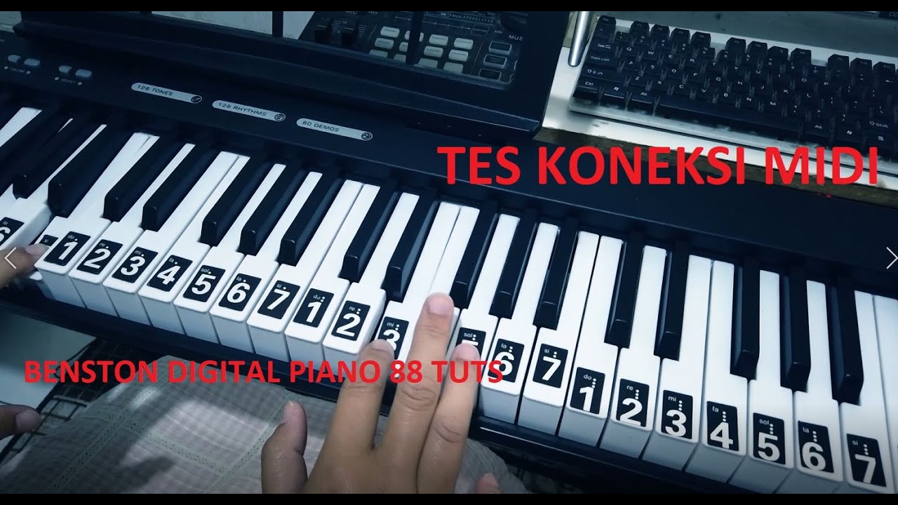 DIGITAL PIANO BENSTON TEST MIDI CONTROLER SOFTWARE