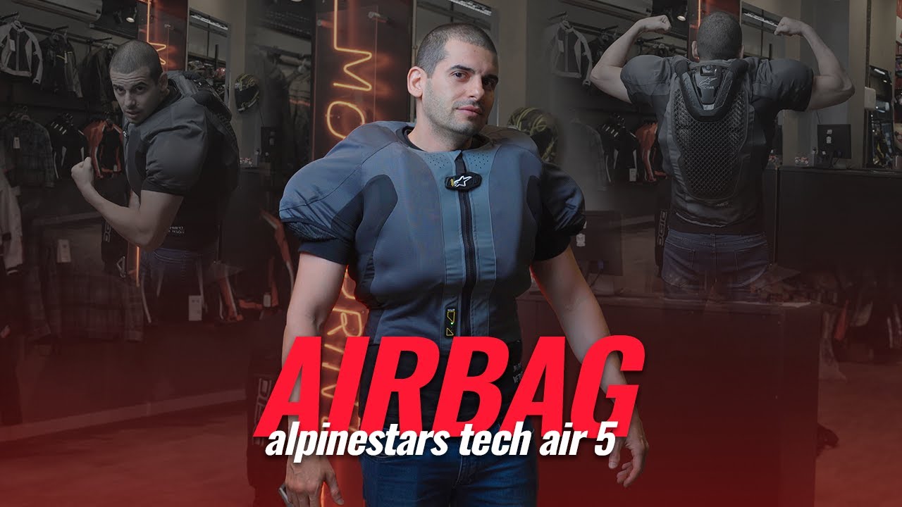 TESTEI O AIRBAG ALPINESTARS TECH AIR 5  | MOTOSPRINT TV