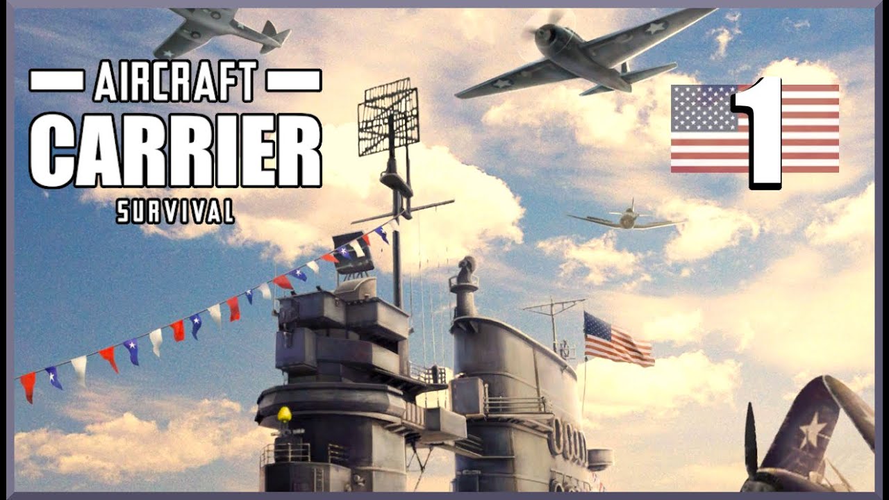 Wake Island Sandbox Mode : Aircraft Carrier Survival Full Game - Pacific Theater WW2 Carrier Command