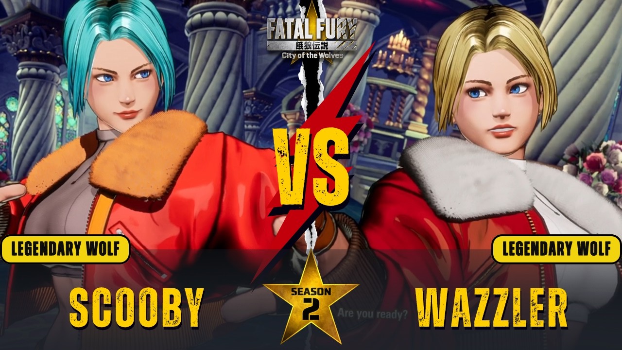 FF:CotW 🌟 SCOOBY (Blue Mary) vs WAZZLER (Blue Mary)🌟Replay Match - FATAL FURY: City of the Wolves!