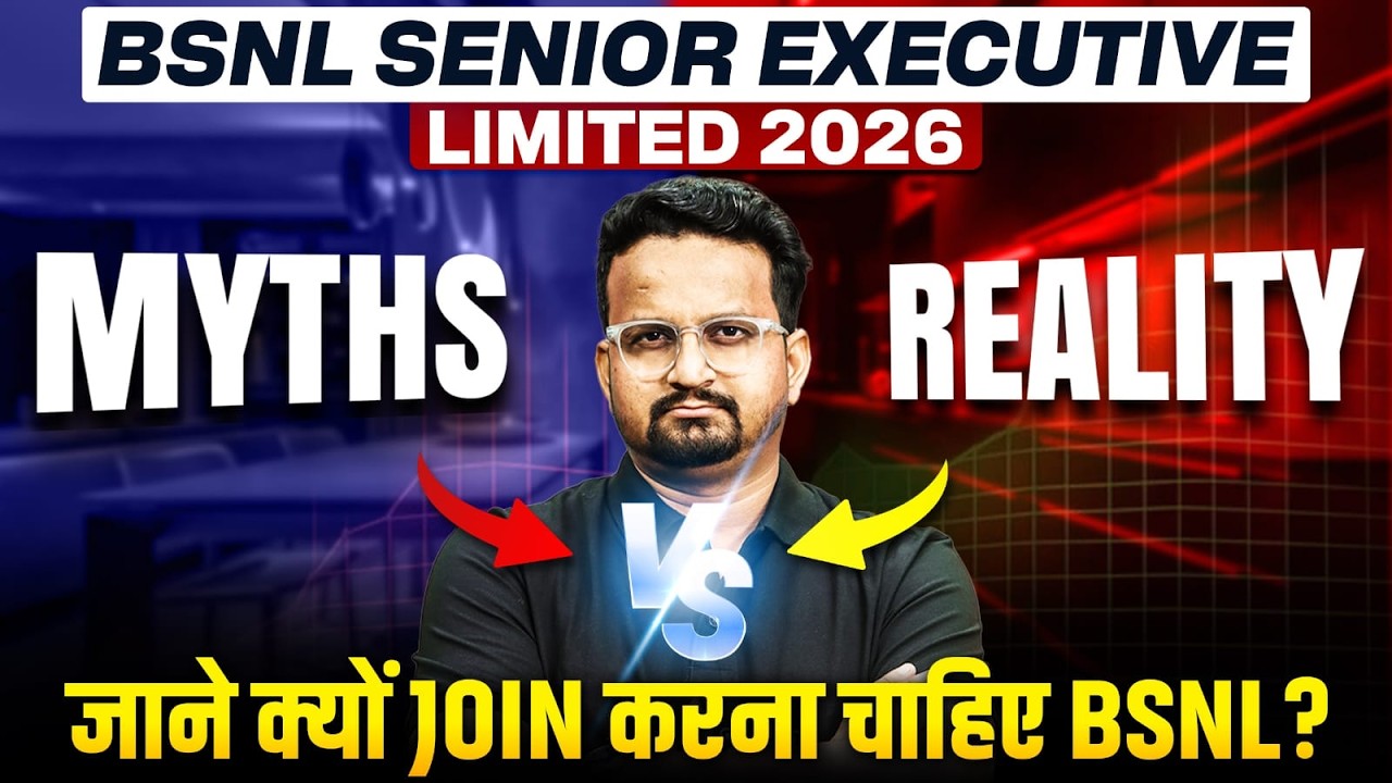 BSNL Senior Executive 2026 Truth 🔥 Myths vs Reality | Complete Reality Check