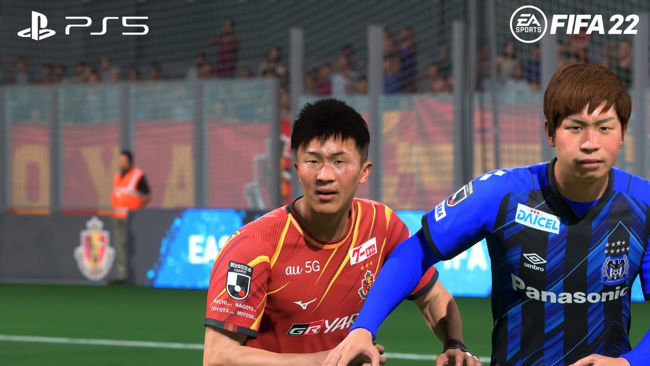 FIFA 22 PS5 | 名古屋グランパス vs ガンバ大阪 | J1リーグ | 4K |【AI vs AI】