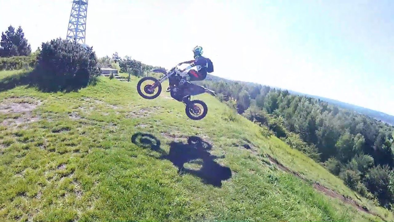 *PODJAZDY* CROSS YAMAHA YZ125 I KTM EXC125