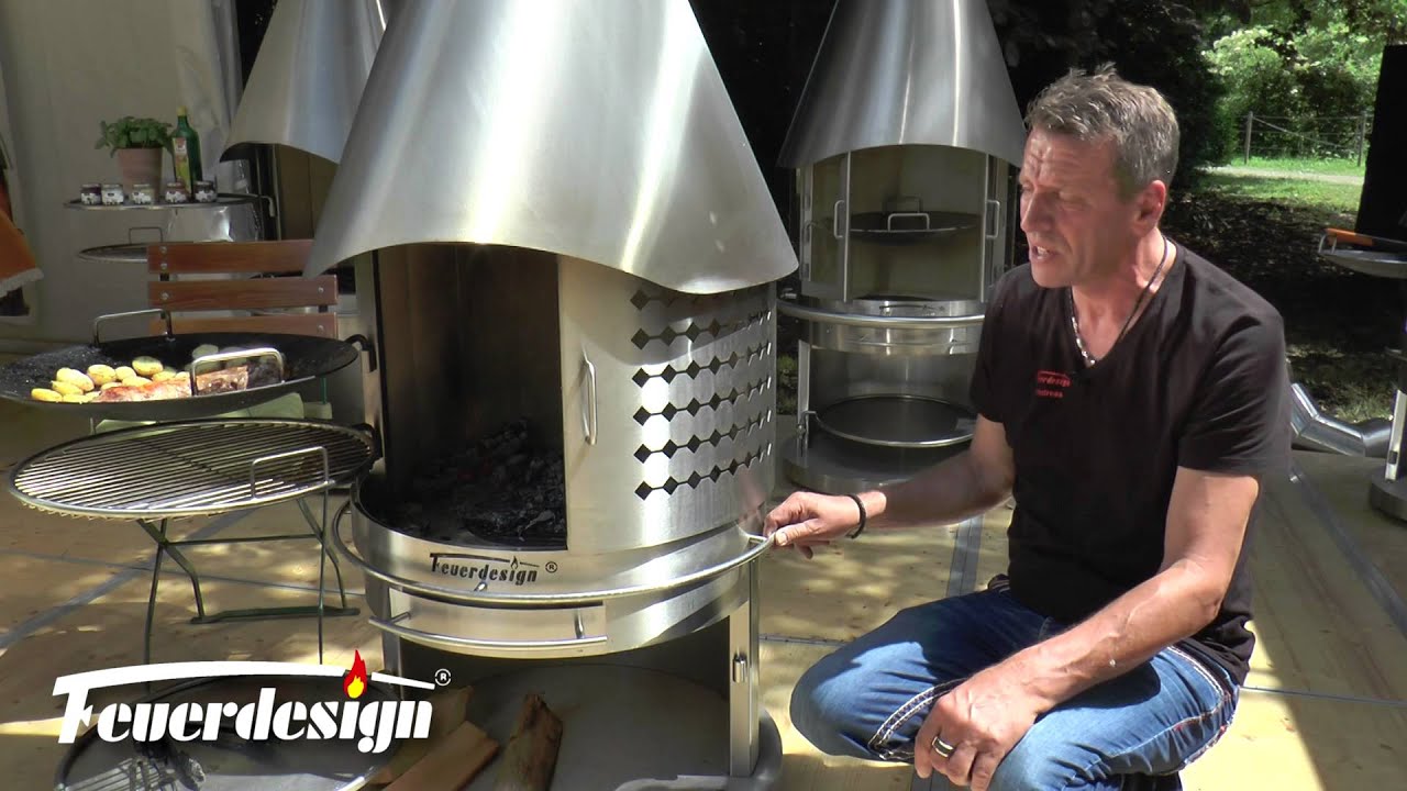 Feuerdesign® Grillkamine - Exklusiv und Made in Germany