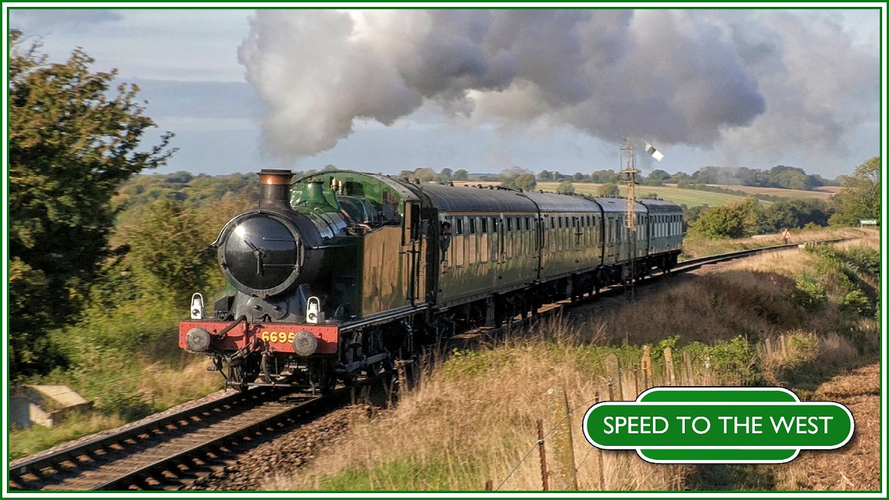 Great Western Tank Engines Romp Over 'The Alps' - Mid Hants Railway