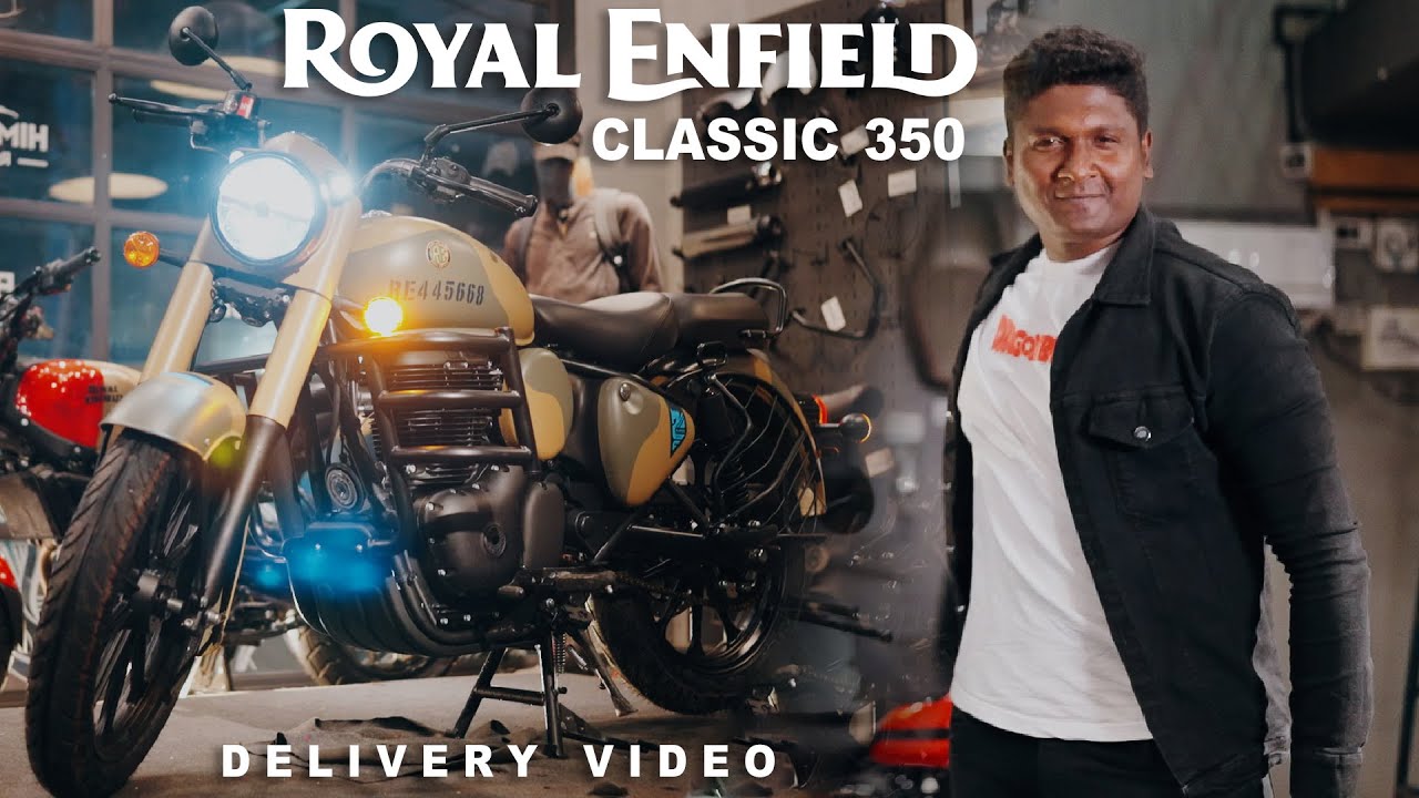 Royal Enfield Delivery | The Commando Sand | Bike Delivery Video #classic350 #classic350lovers| 2025
