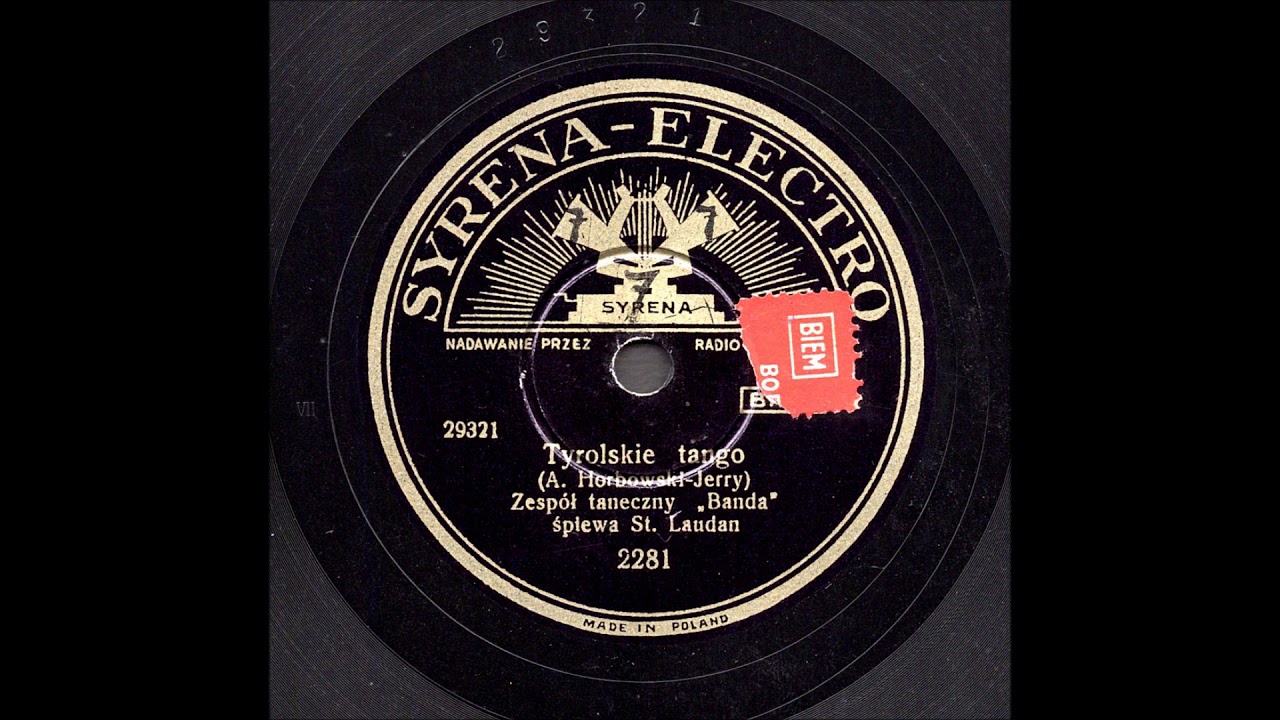 Stanisław Laudan - Tyrolskie tango  (Tango)
