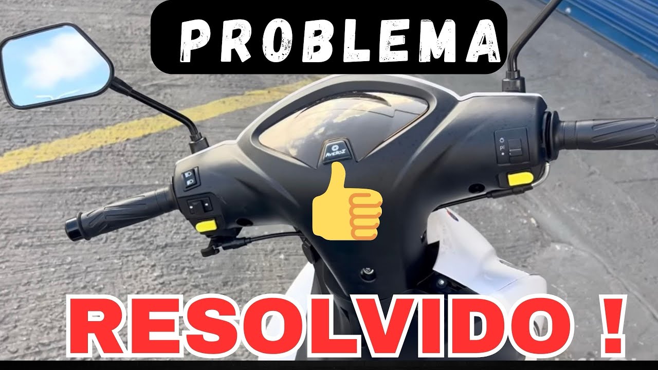 ATENÇÃO ! FALHAS NA MONTAGEM DA AVELLOZ AZ1  #aveloz #moto #shineray #50cc 