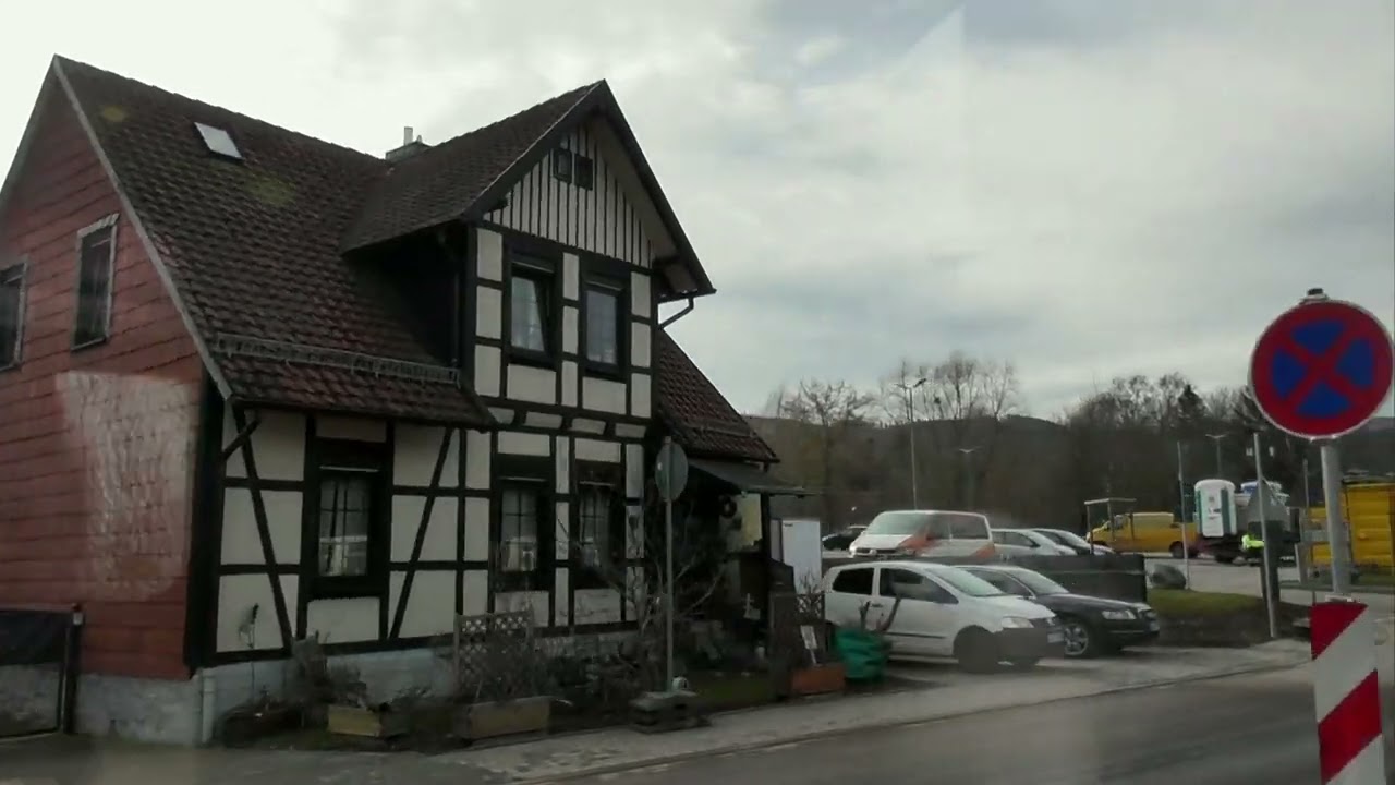 Railway trip up the Brocken in Germany