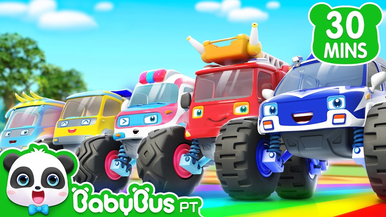 Cinco Super Carros Legais | Mundo dos Super Carros | 30 Minutos | BabyBus Portugu&ecirc;s