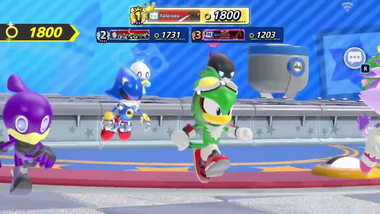 Sonic Rumble with my daughters no talking