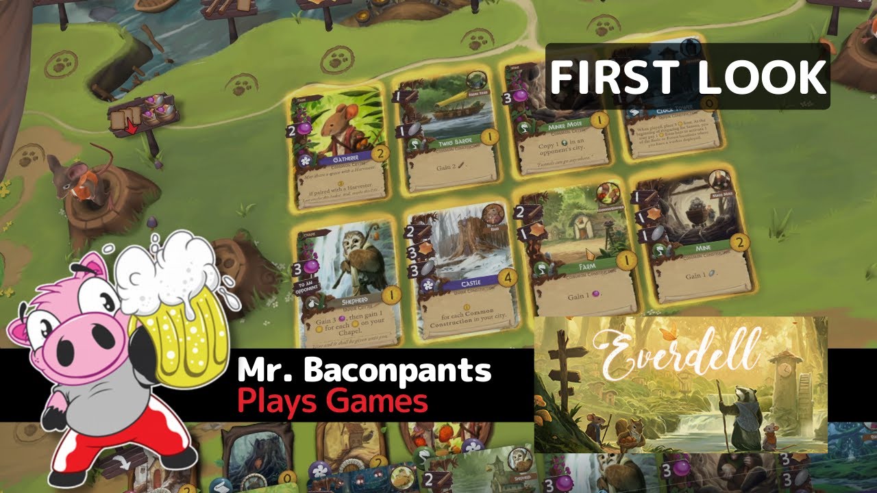 Everdell Digital Playthrough and Review
