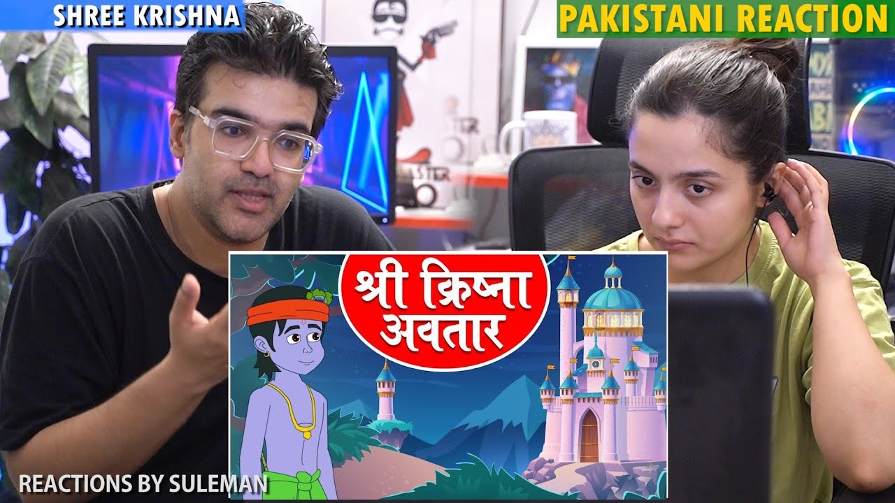 Pakistani Couple Reacts To Dashavtar | Shree Krishna Avatar | Bhagwan Vishnu 10 Avatar | Part 3 