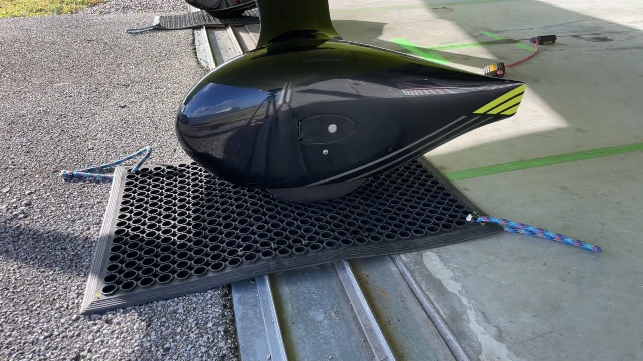 DIY Airplane Hangar Door Threshold Lip Solution