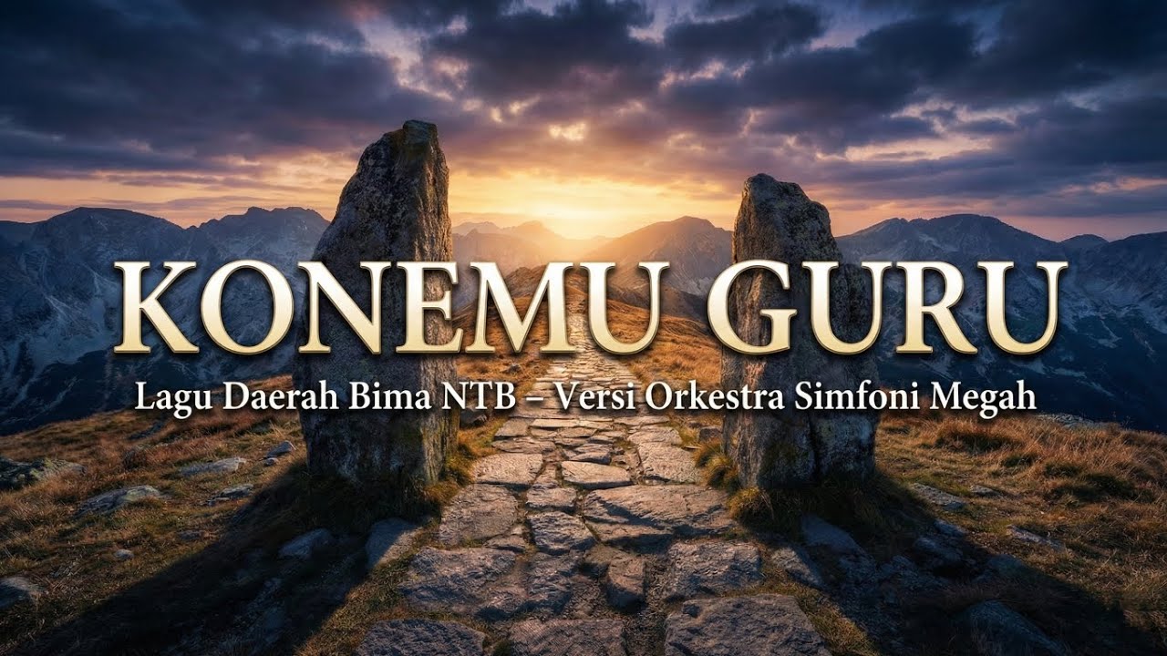 KONEMU GURU - Lagu Daerah Bima NTB | Versi Orkestra Simfoni Megah