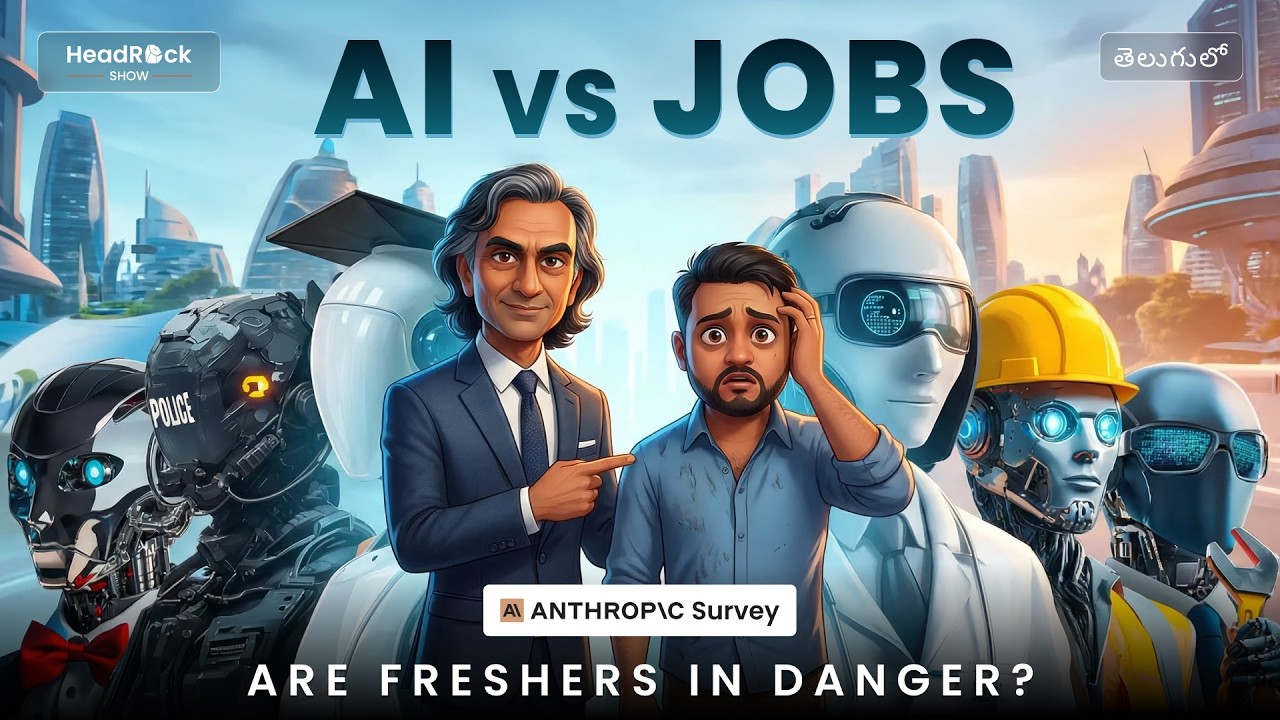 Which Jobs are Most Exposed to AI? Are Freshers in Danger? Anthropic’s Report Explained in Telugu