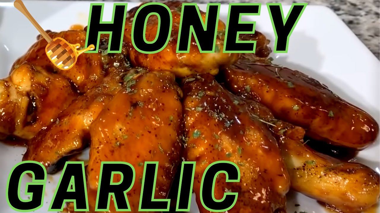 How to make Easy Honey Garlic Chicken Wings