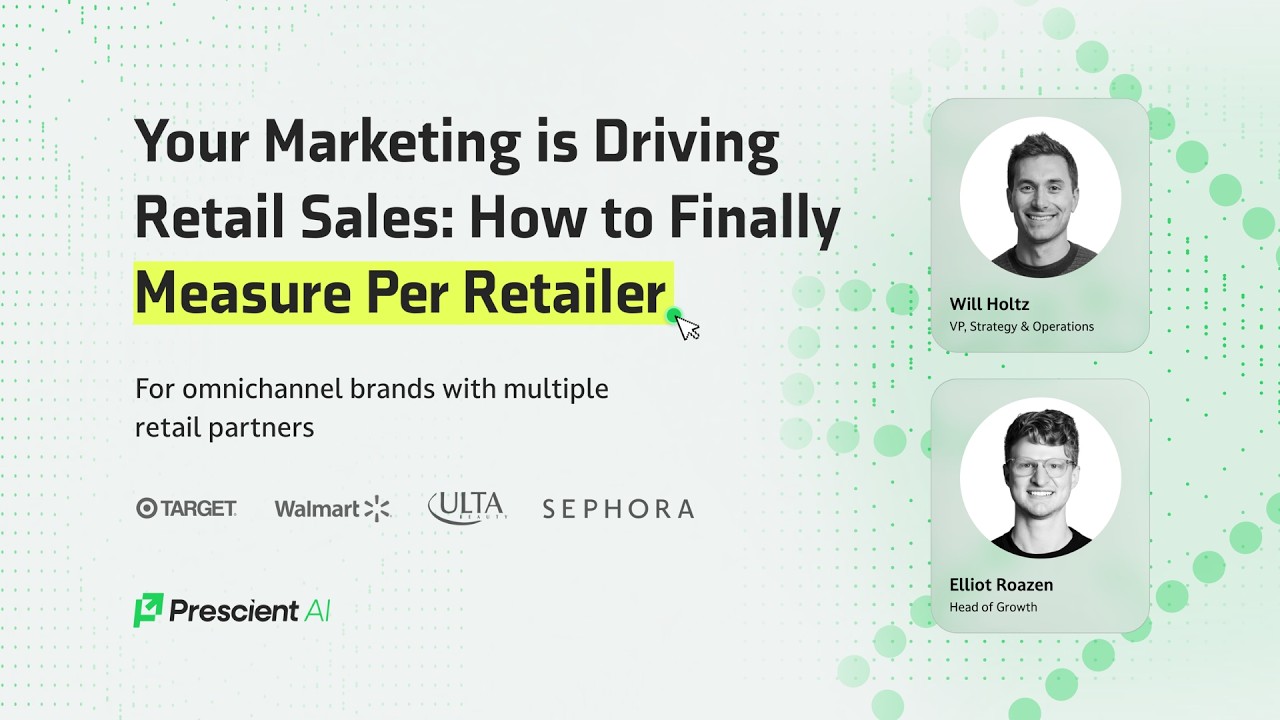 Your Marketing is Driving Retail Sales: How to Finally Measure per Retailer