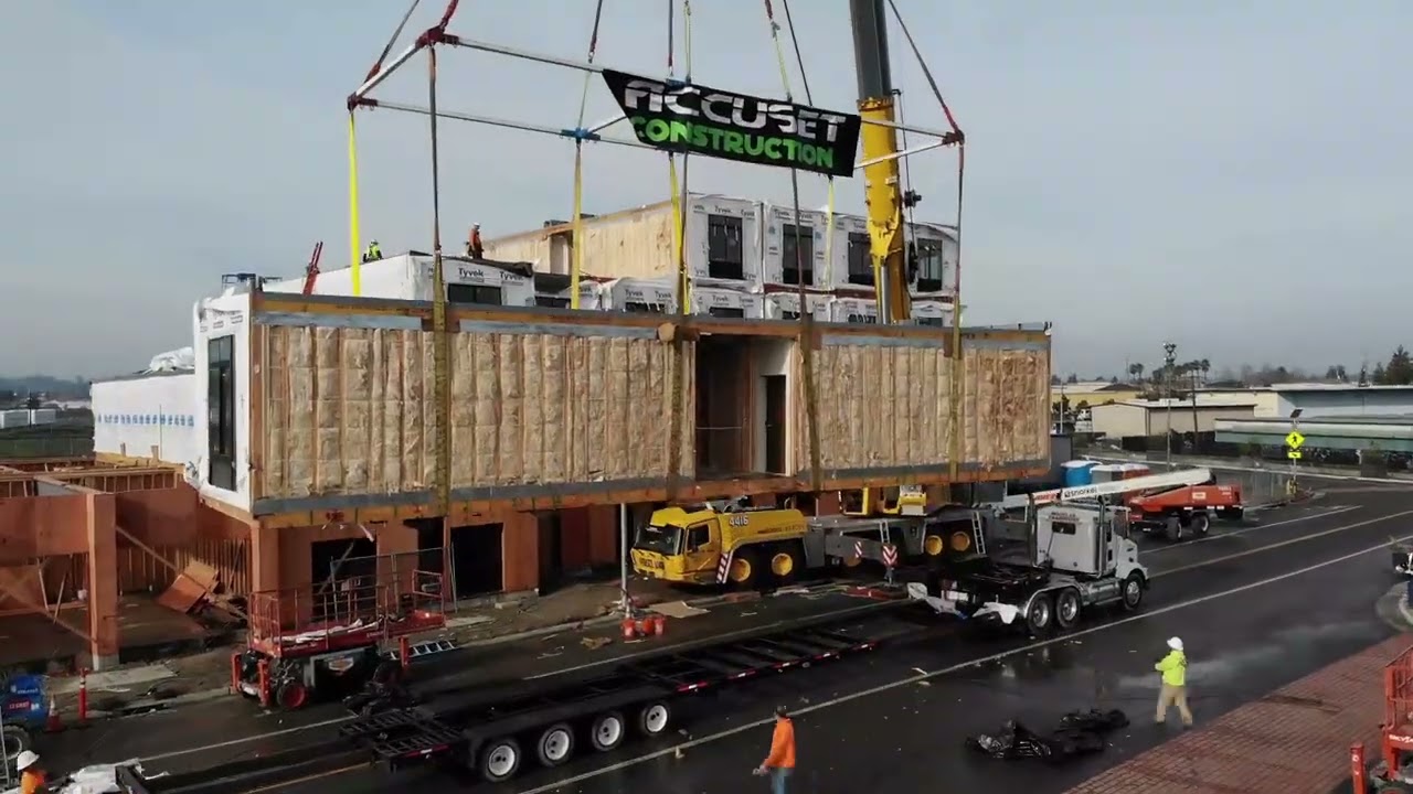 Modular Hotel Construction - Accuset & Guerdon