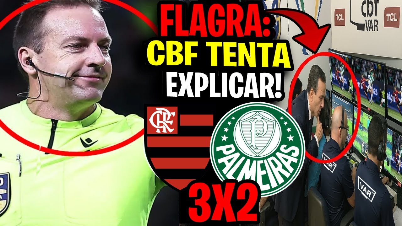 VIDEO COM DENUNCIA DE ARBITRO VAZA E PALMEIRAS BUSCA EXPLICAÇÕES NA CBF! ULTIMAS NOTICIAS DO VERDÃO!