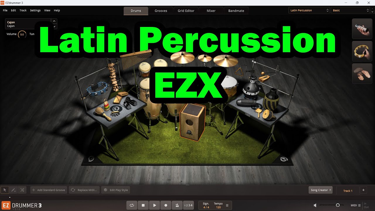 EZDrummer 3 Latin Percussion (EZX) Presets Demo 🔥 | Full Sound Test 2025 | iamshane