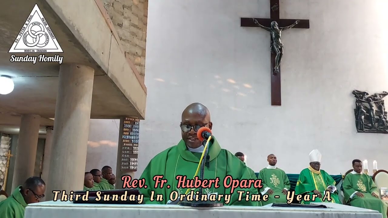 Homily for Third Sunday In OrdinaryTime,  Year A
