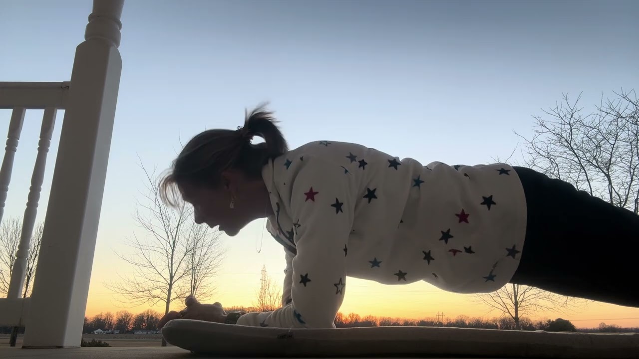 Wednesday, Feb. 18, 2026. It’s 5 Minute Plank Day!!!  Final Day!