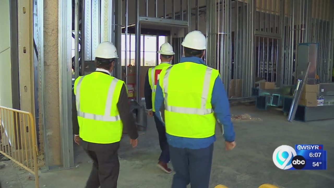 Construction of Turning Stone’s largest-ever hotel and convention expansion is months ahead of sched