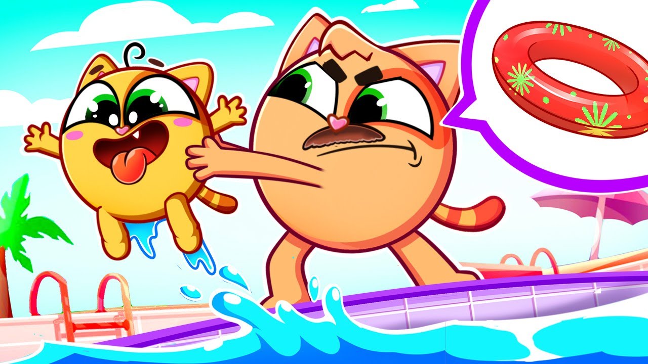 Safety Rules in the Swimming Pool 🛟💦| Songs for Kids by Toonaland
