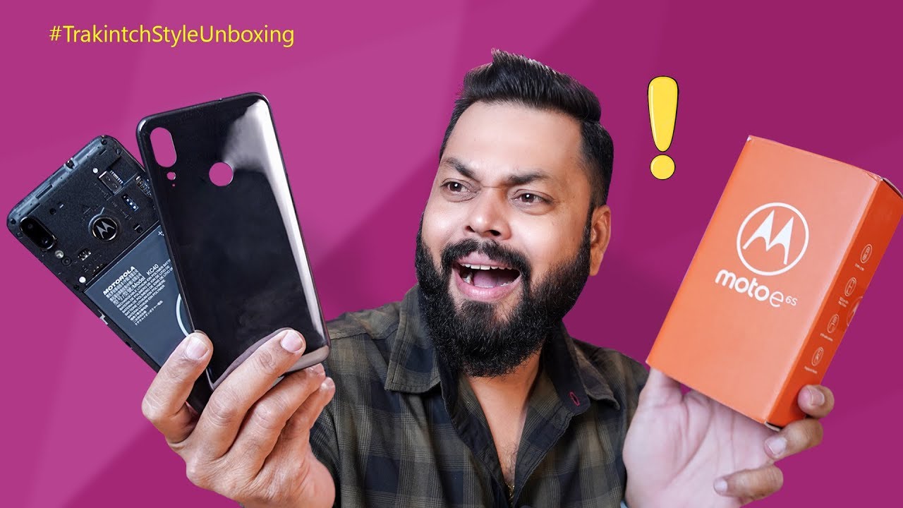 Moto E6s Unboxing & First Impressions ⚡⚡⚡ Isne Toh Purane Phones Ki Yaad Dila Di!!