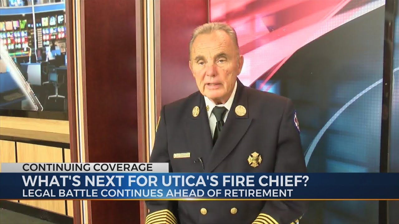 Legal battle continues ahead of Utica fire chief's retirement