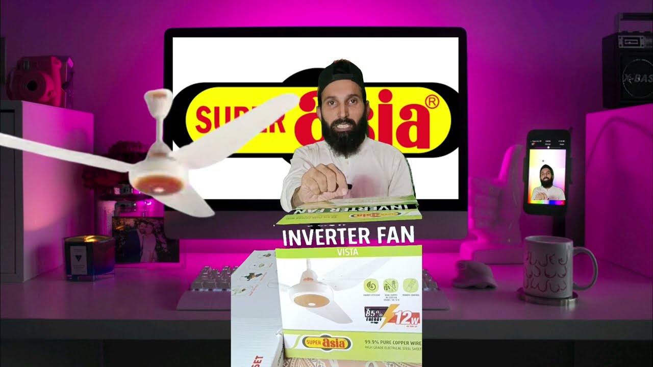 Super Asia AC DC Fan | Super Asia AC DC Fan price in Pakistan 2023 | AC DC Fan Review | review #8