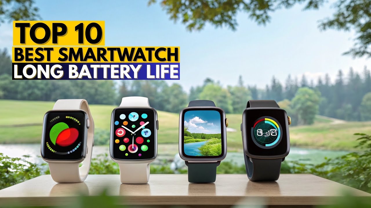 Top 10 Best Smartwatches with Long Battery Life (2026)