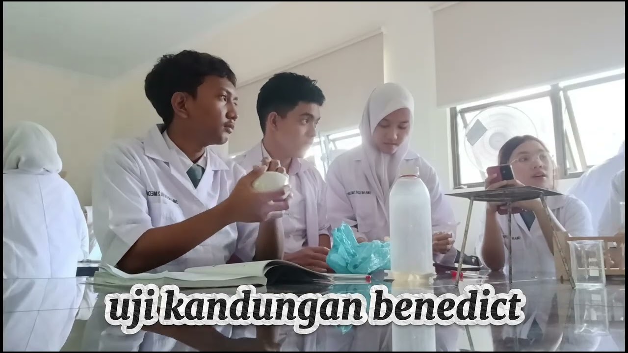 Praktek Kimia Uji Bahan Pangan Larutan Benedict dan Biuret