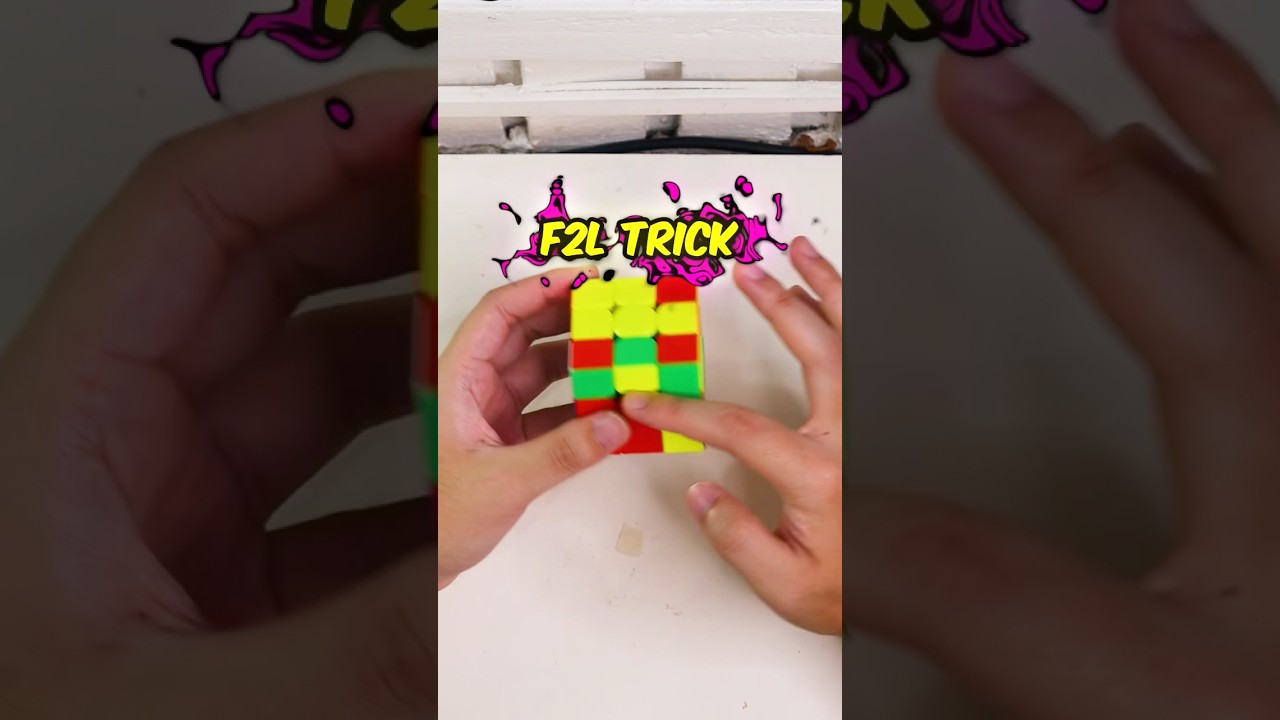 F2L trick #rubikscube #cubeconversation #puzzle Cube used @MoYuCubeOfficial WRM V9